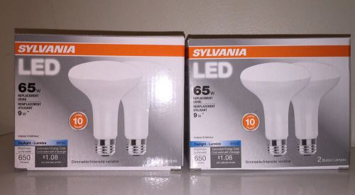 Sylvania Led 65 W 2 Bulbs (lot Of 2 4 Bulbs Total) New In box