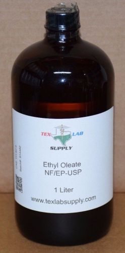 Tex lab supply ethyl oleate 1 liter nf-ep/usp for sale