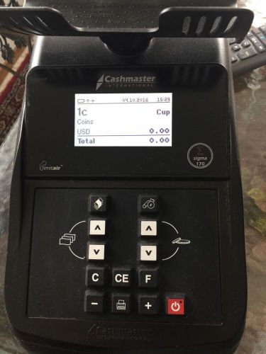 Cashmaster Sigma 170 + Cashmaster Zeta Zero Printer Excellent Working Condition