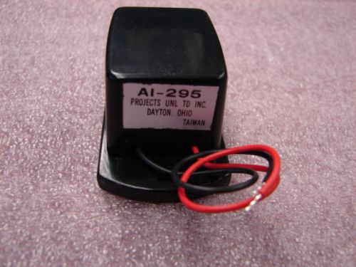 1 pc AI-295 by Projects Unlimited Audio buzzer 6VAC with 26AWG wire leads