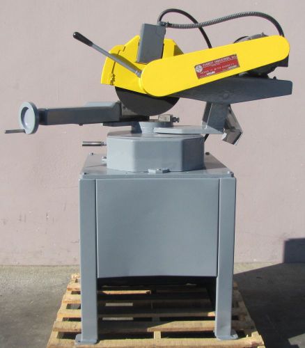 Everett 16mit 16” cut off miter saw dry chop 7.5hp baldor cold abrasive metal for sale