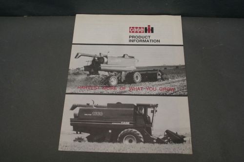 Case IH Product Information Harvest More of What You Grow Brochure