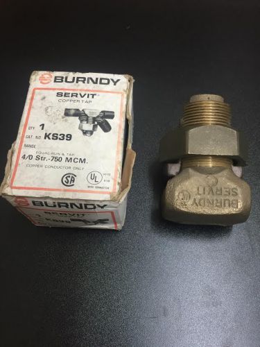 Burndy Servit 3-750 Tap Wire Connector KS39