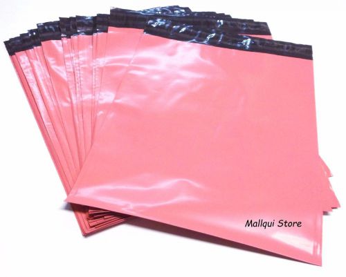 25 PINK COLOR POLY SHIPPING BAGS 9 x 12 MAILING PLASTIC ENVELOPES
