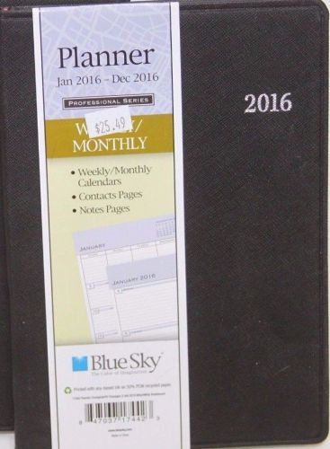 Blue Sky 17442 Crossgrain Passages 5x8 Jan-Dec 2016 Weekly Monthly Planner