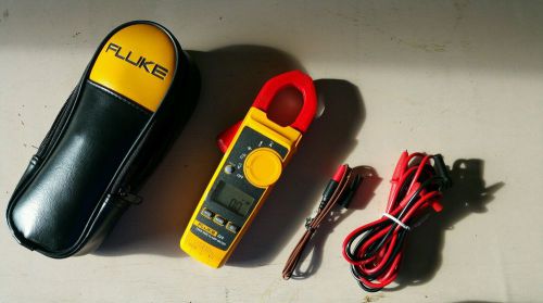 Fluke 324 True RMS meter with Backlit screen with soft bag and Temp Probe incl.