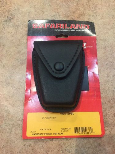 Safariland handcuff pouch , top flap 190h-13pbl new for sale