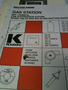 WALTER KIDDE GAS STATIO  fire alarm  Operation Installation Panel Control Manual