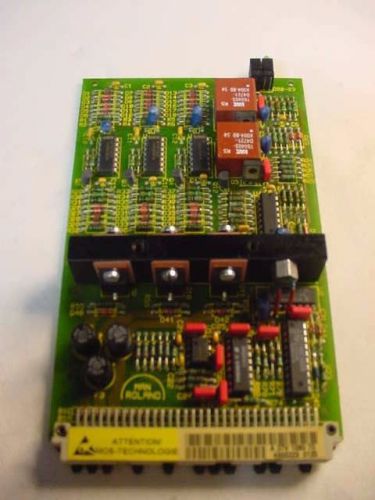 MAN Roland 800 Printing Press Circuit Board - A 37V 1080 70