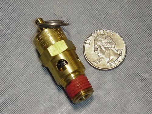 Safety Relief Valve ST25-60, Brass 1/4 Inch ASME, Set at 60 Psi, P/N 32150963