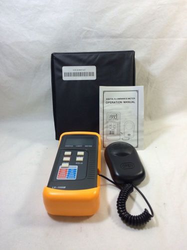 Digital Illuminance Meter, LX-1130B, NEw Open Box, Tested, E063