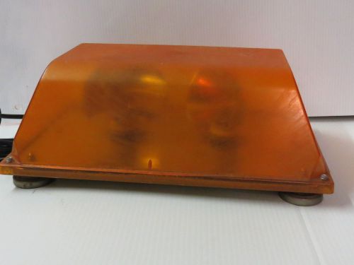 Force 4 wrecker mini amber lens warning light bar 12-volt public safety usa for sale
