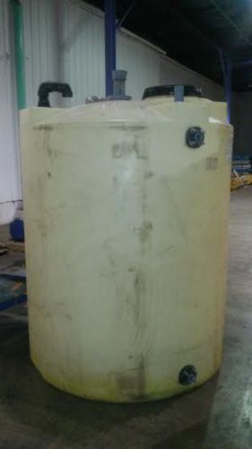 Poly Dome Top, Flat Bottom Holding Tank, Approx 1,000 Gallon