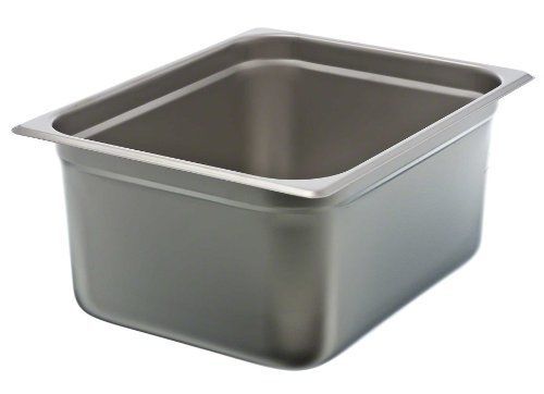 Update international (njp-506) 6&#034; half-size anti-jam steam table pan for sale