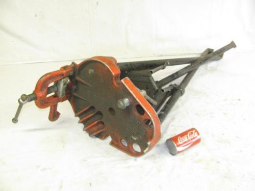 Good used ridgid 40 a pipe threader portable vise tristand yoke for sale