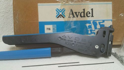 Avdel hand rivet tool model 716 for 3/32  diameter Chobert rivets.
