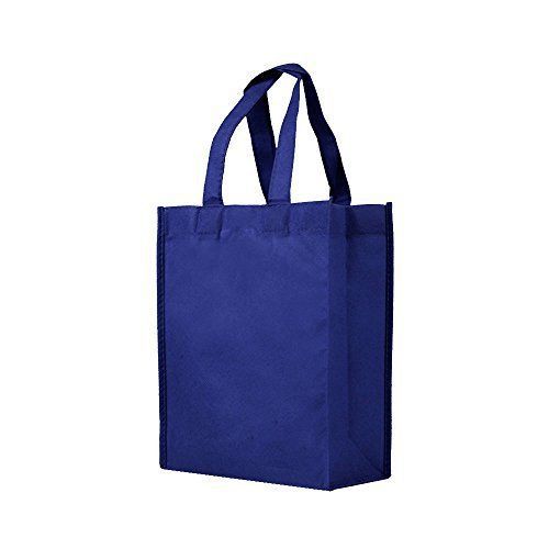 Reusable Gift / Party / Lunch Tote Bags - 25 Pack - Navy Blue