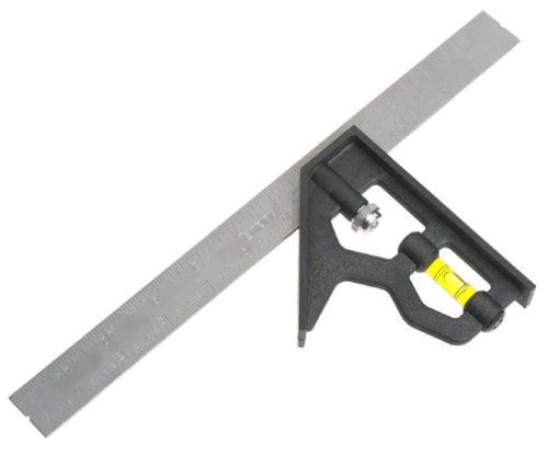 Empire Level 220 12-Inch POLYSTEELTM Combination Square