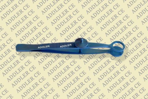 Limbert Chalazion Forceps locking Thumb Screw Ophthalmic Surgical Instruments