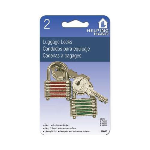 Faucet Queen 40060 Luggage Locks  - Case of 3