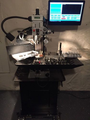 4 axis touchscreen cnc mill/lathe/metal cutting bandsaw/many extras!!! for sale