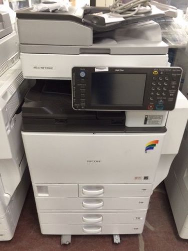Ricoh MPC5502 Copier with 3120 finisher