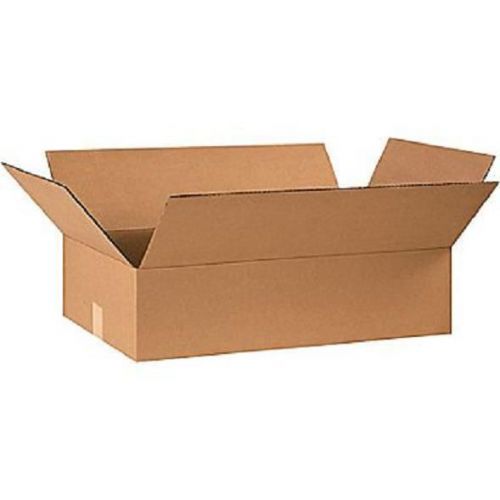 Corrugated cardboard flat shipping storage boxes 24&#034; x 14&#034; x 6&#034; (bundle of 25) for sale