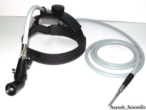 FiberOptic ENT Headlight Set with Fiber Optic Cable, Light Source(F.Shipping)AS2