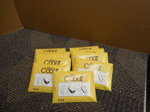 BILSOM COOL II EARMUFF PADS LOT OF 9 PACKS 45 PAIRS