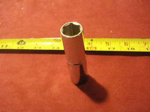 (4151.)  Deep Socket 9/16&#034; x 1/2&#034; Drive Proto Made in USA