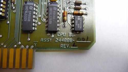 Electroglas CPU board assy 244888-001 2 REV L, D AND M . THERE ARE 4 BOARDS.