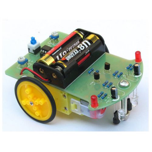 Tracking robot car electronic diy kit with reduction motor usa seller for sale
