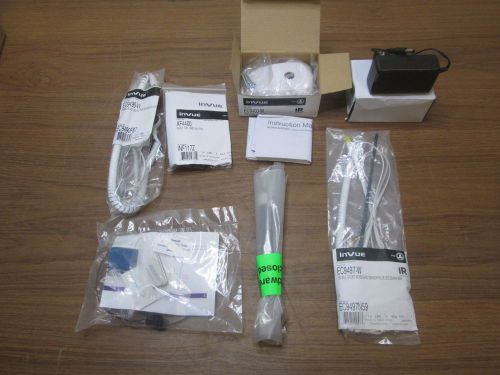 New invue hardware kit led button sensor key fob stand etc new for sale