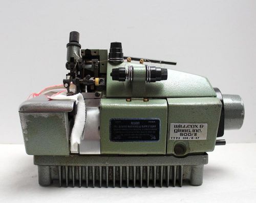 W&amp;G 504II Overlock Serger 1-Needle 3-Thread Heavy Duty Industrial Sewing Machine