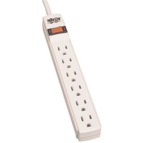 Tripp Lite TLP602 Surge Protector 6 Outlet - 2ft Cord