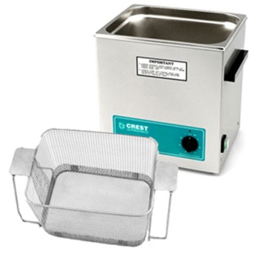 Crest CP1100T Ultrasonic Cleaner w/ Perforated Basket-Analog Timer