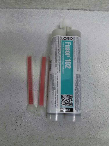 Lot Of 6 Lord Fusor 102 Plastic Body Cosmetic Repair Adhesive Tubes