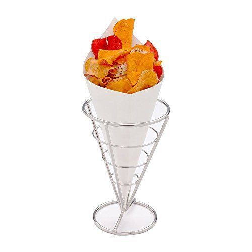 Conetek White Food Cone 10 inches 100 count box