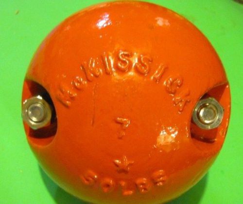 McKissick SHB-50 Split Overhaul / Headache Ball 7&#034; 50lb 1/2&#034;-5/8&#034; Wire Rope