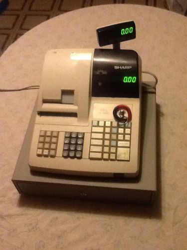 Sharp ER-A330 Cash Register With Cord Nice Working Condition