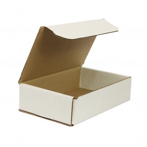 Corrugated cardboard shipping boxes mailers 8&#034; x 5&#034; x 3&#034; (bundle of 50) for sale