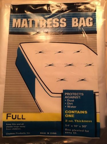 Full Mattress Cover / Bag - Moving or Storage