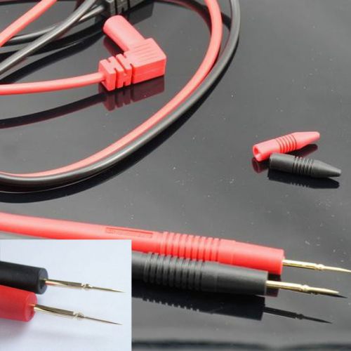 1 pair universal needle tip probe tester leads pin for digital multimeter meter for sale