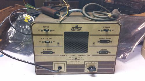 Vintage Feiler Electronic &#034;Stethoscope&#034; Model TS-3A