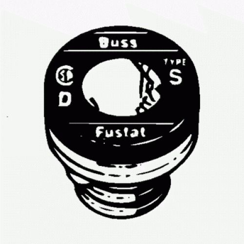 Bussmann s-5 5 amp type s time-delay dual-element plug fuse rejection base, 125v for sale