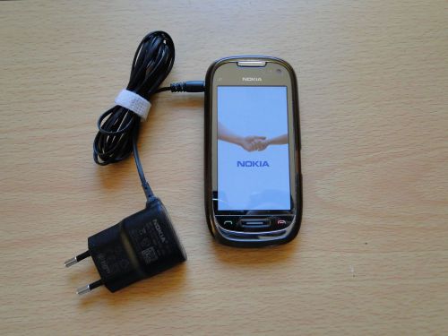Smartphone  NOKIA  C7 Touch screen (Unlocked)  with Power Supply , free shipping