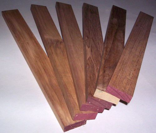 6 pack of teak boards @ 19.75 x 2.25 x 5/8&#034; wood slats marine/boat repair