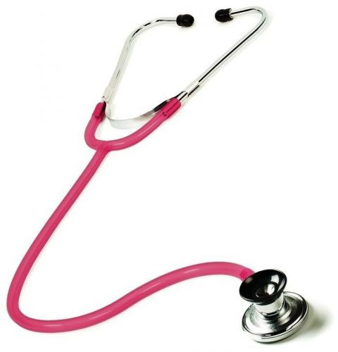 Stethoscope Spraguelite Prestige Medical Single Tube Nursing 124 Hot Pink New