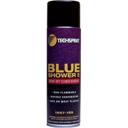 Techspray - universal cleaner/degreaser blue shower ii 18oz for sale