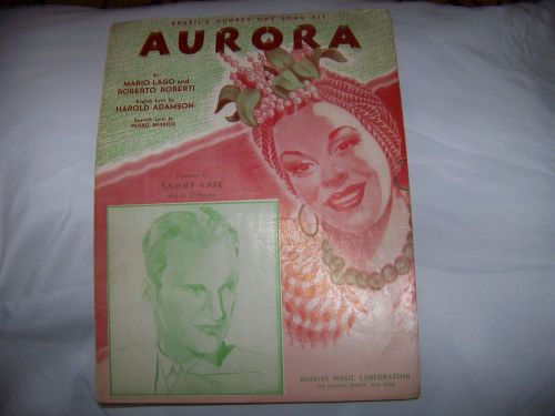 Aurora (sheet music)